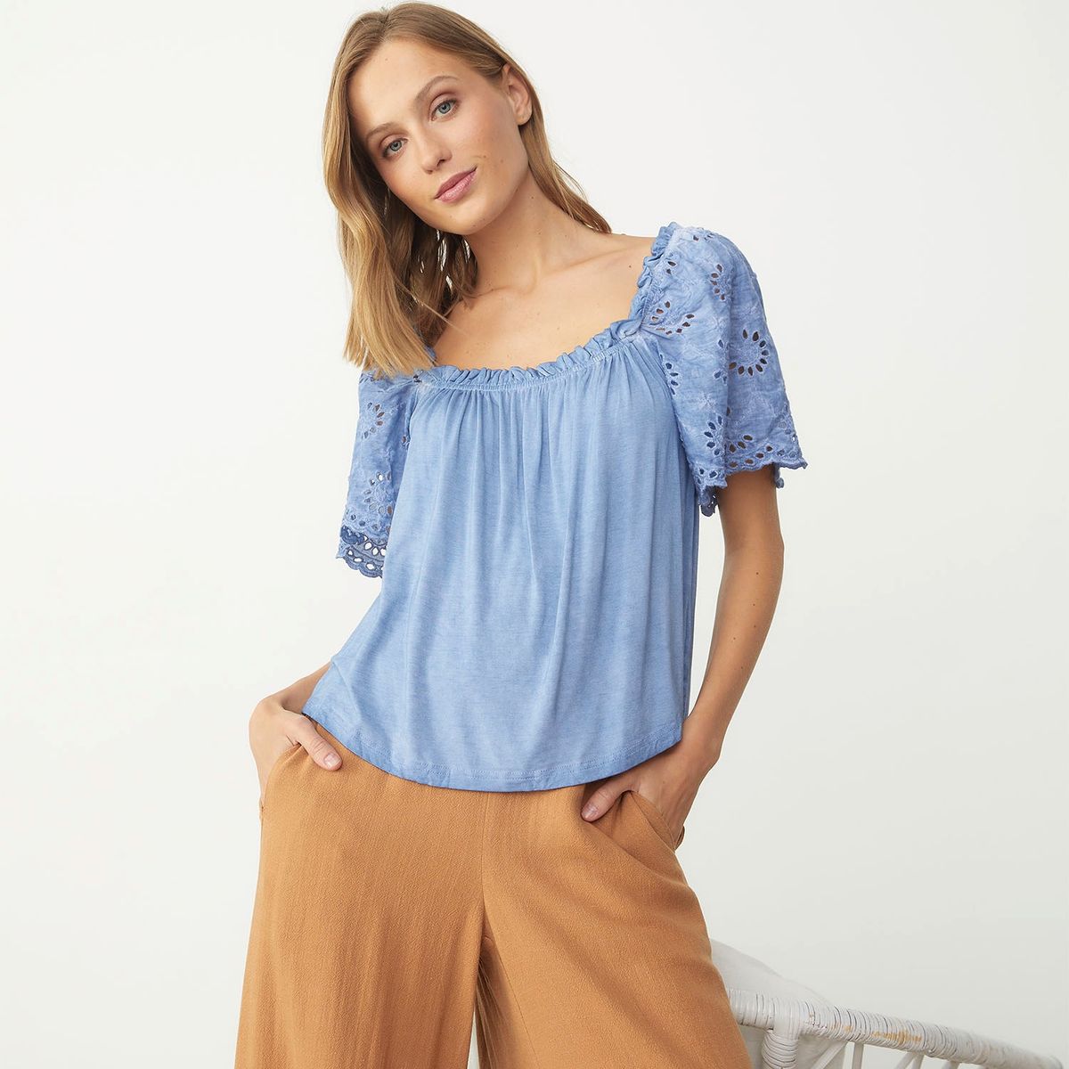 UNIVERSITY CLUB - Polera Mujer Lisa University Club