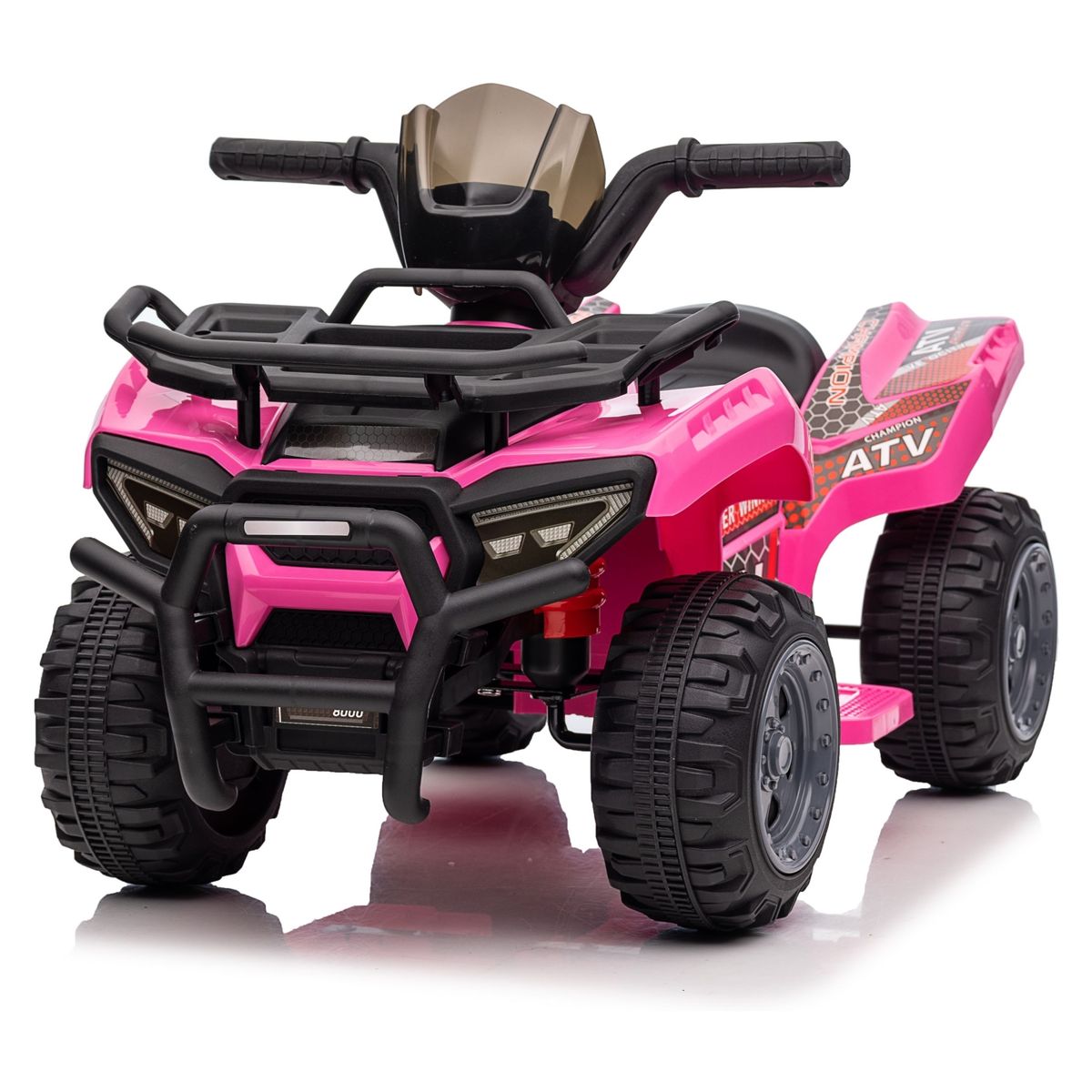 SCOOP - Cuatrimoto A Bateria 6V No Rc Rosado Scoop