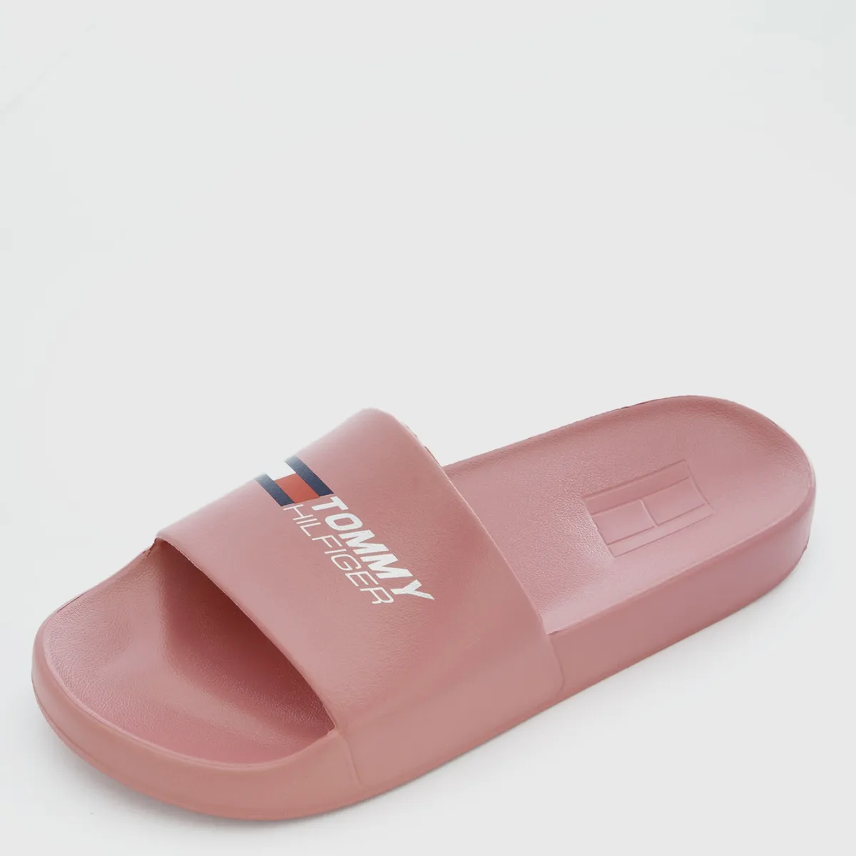 TOMMY HILFIGER - Sandalia Slide Mujer Rosado Tommy Hilfiger