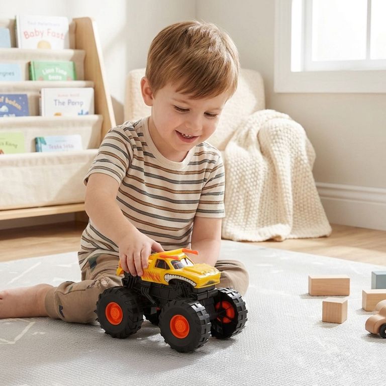 KIDS N PLAY Camión 4x4 Big Wheels Toro