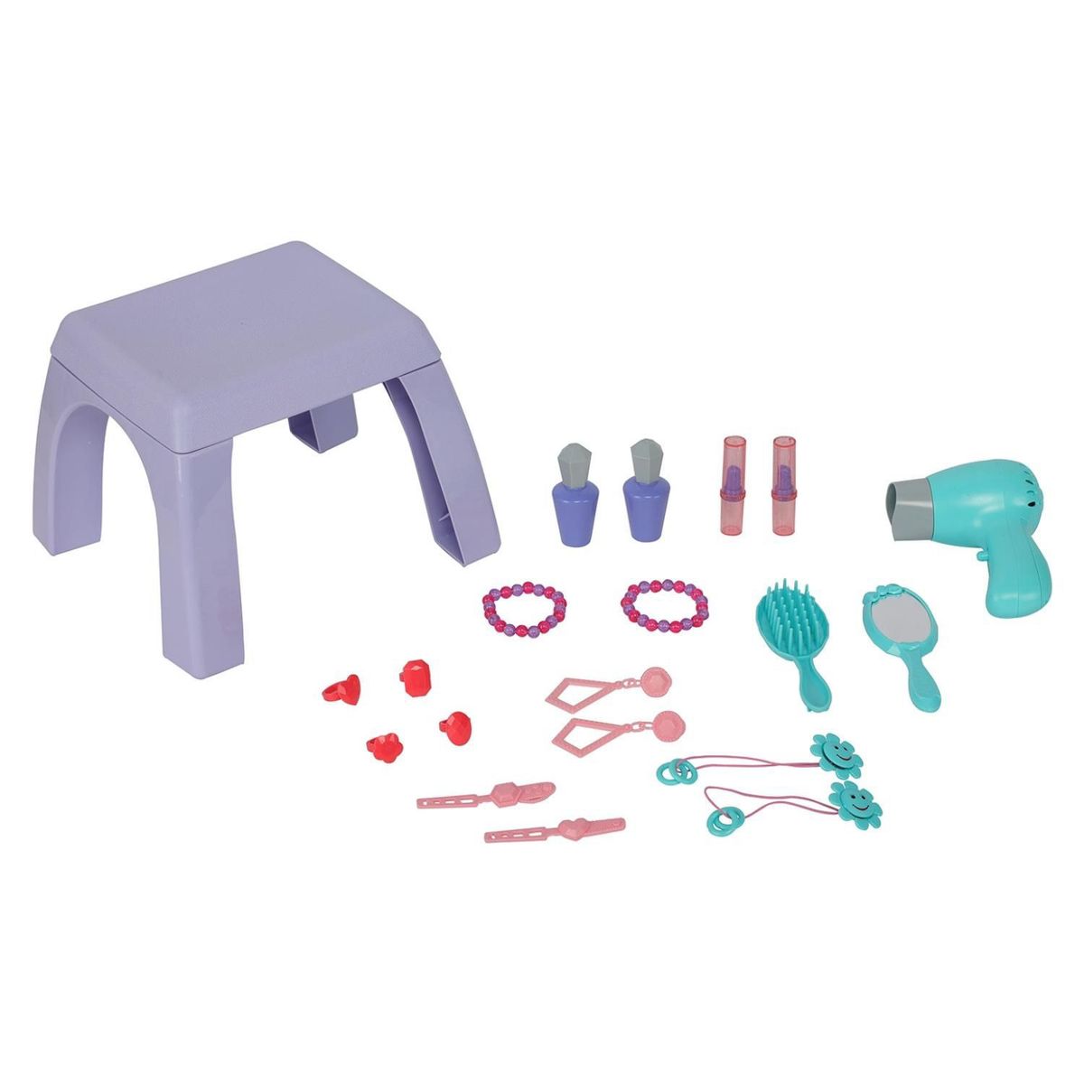 KIDS N PLAY - Tocador Espejo Magico Con Luz, Sonido Y Accesorios Kids N Play