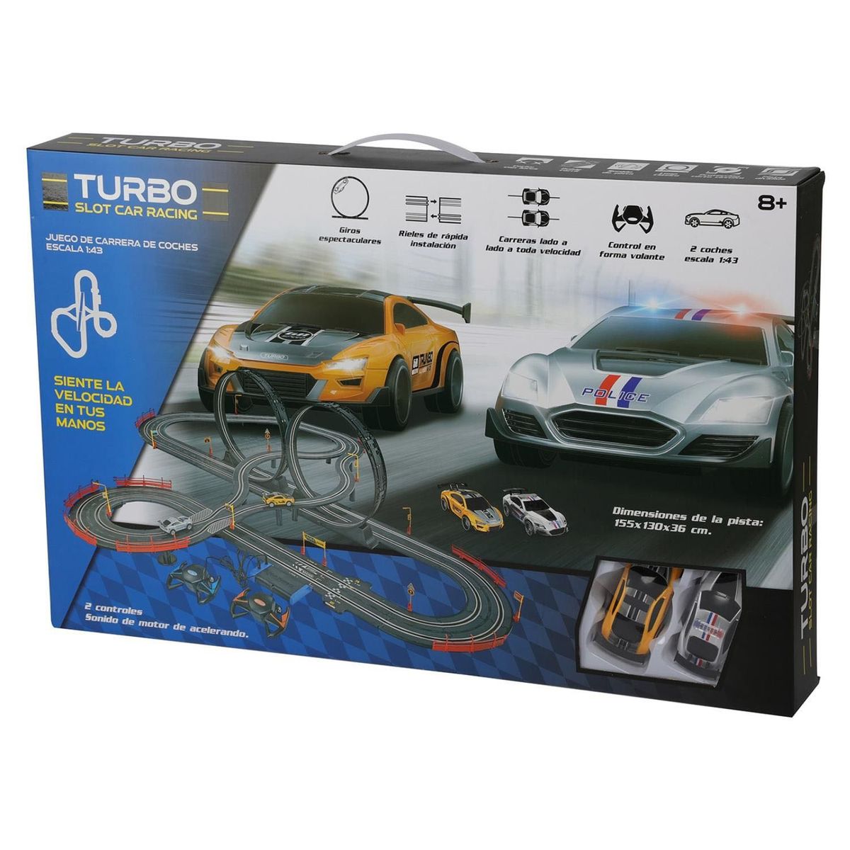 KIDS N PLAY - Pista Doble Loop Escala 1:43 Kids N Play