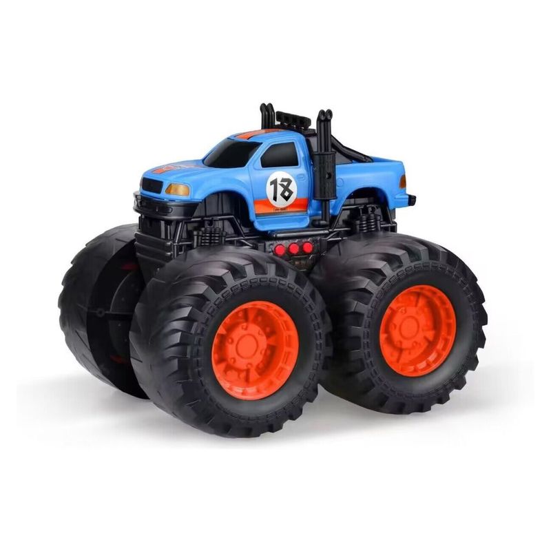 KIDS N PLAY - Camion Big Free Wheels Luz Y Sonido Azul Kids N Play