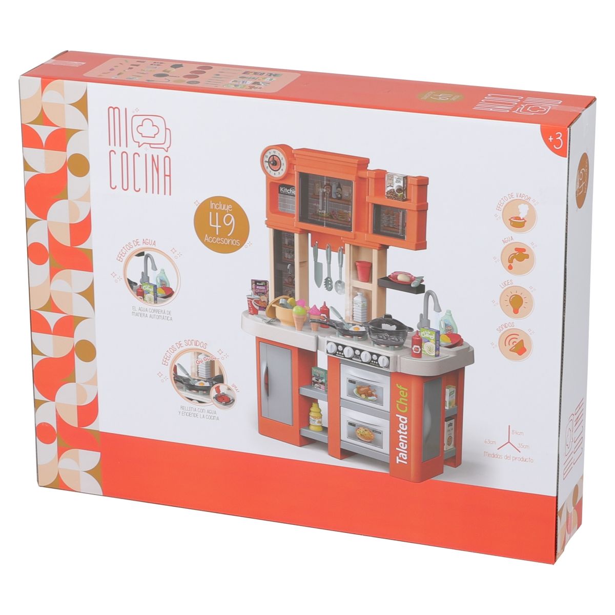 KIDS N PLAY - Cocina Talented Chef Roja Kids N Play