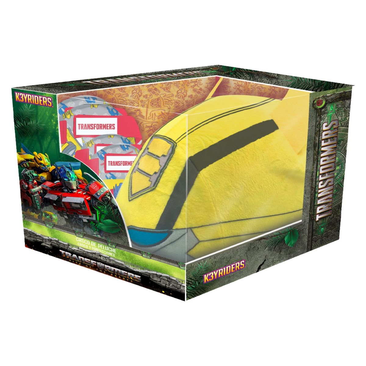 TRANSFORMERS - Set Seguridad Casco + Rodilleras + Coderas  Transformers