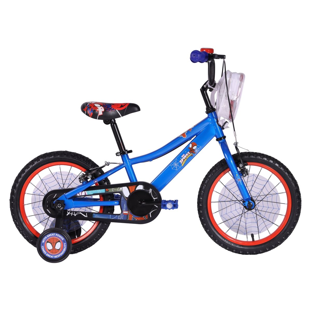 DISNEY - Bicicleta Infantil Spiderman Aro 16 Niño Disney