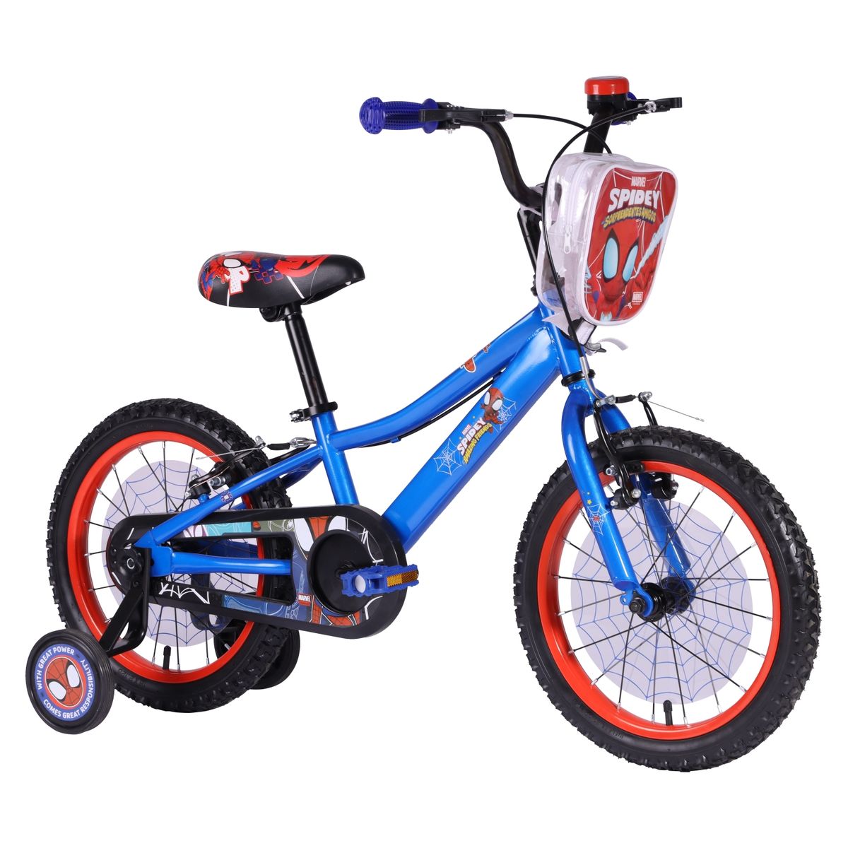DISNEY - Bicicleta Infantil Spiderman Aro 16 Niño Disney