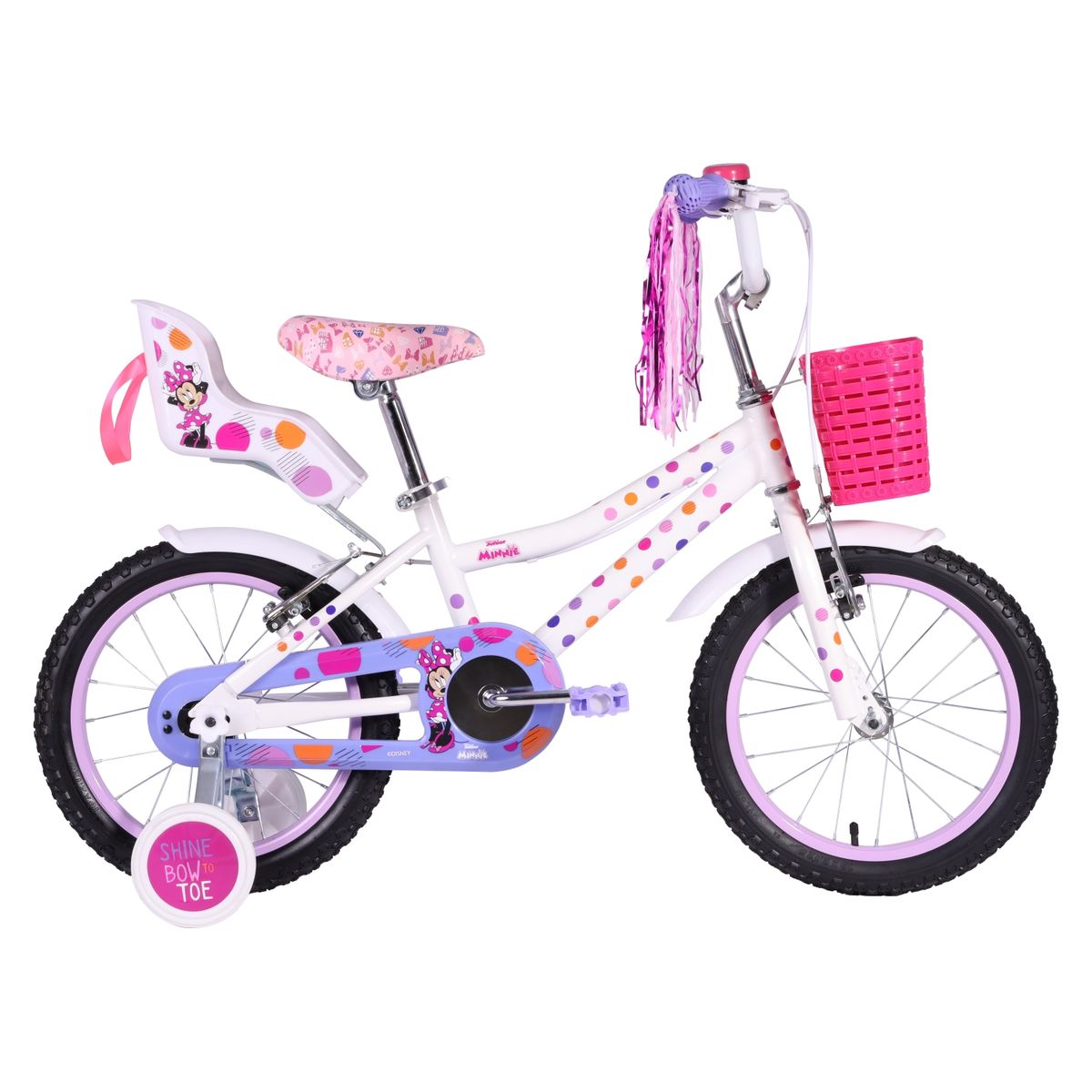 DISNEY - Bicicleta Infantil Minnie Aro 16 Niña Disney