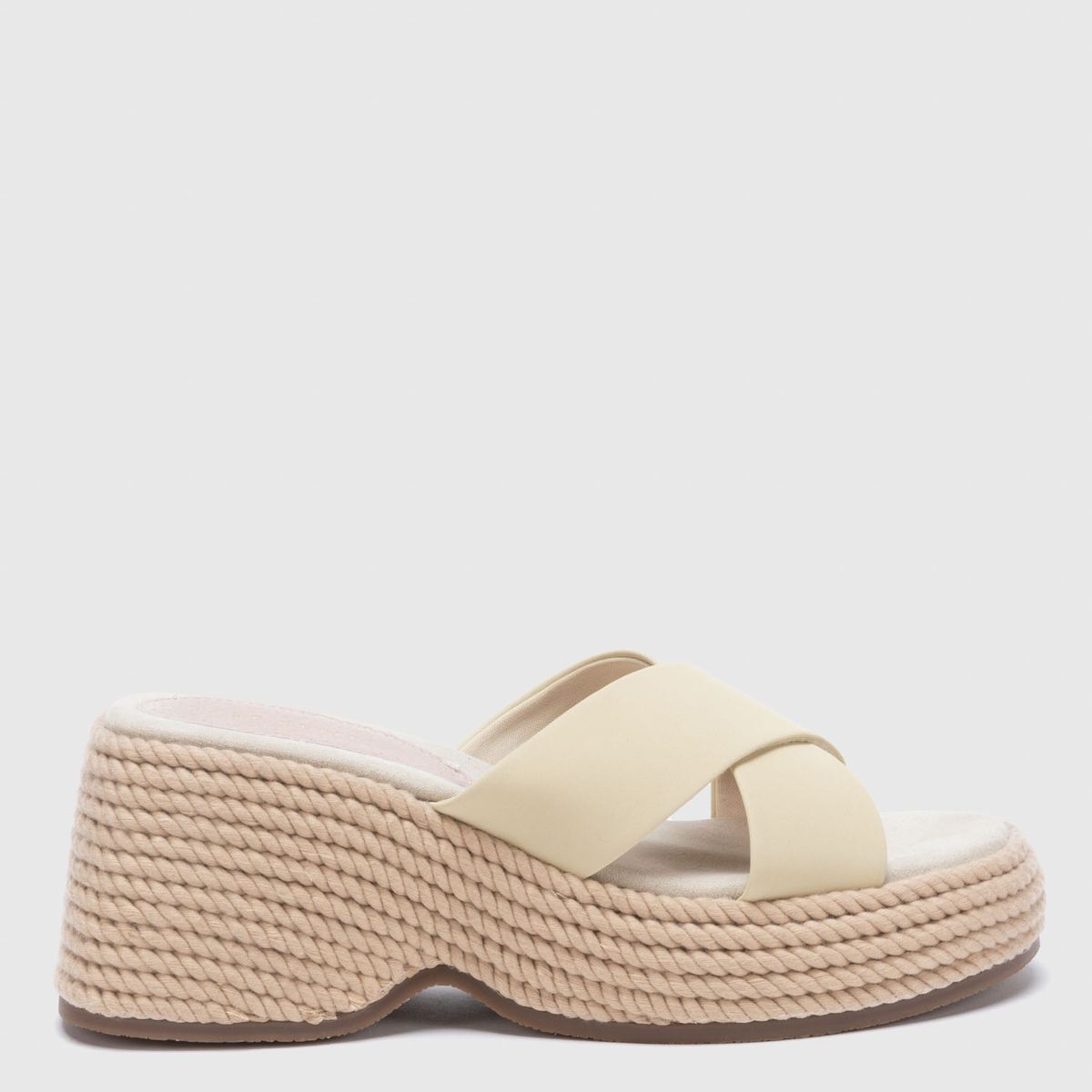 BASEMENT - Sandalia Mujer Beige Basement