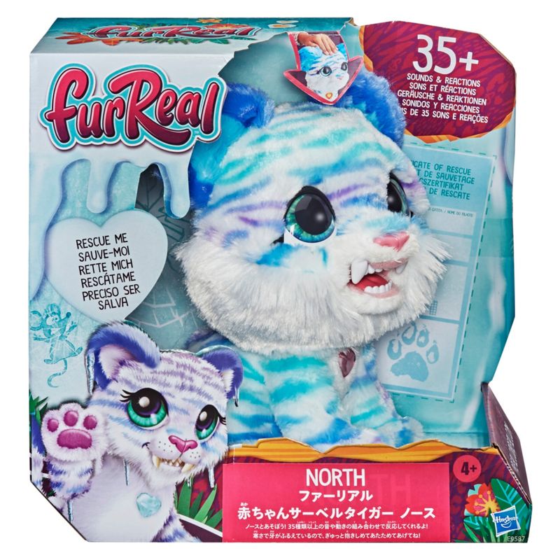 FURREAL FRIENDS - Peluche Interactivo Sabertooth Kitty Furreal Friends
