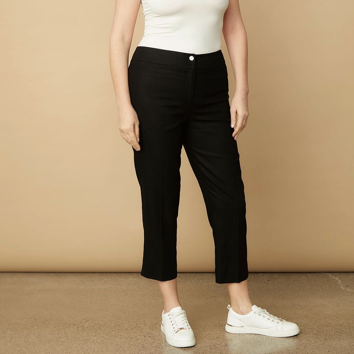 S COCCI - Pantalón Capri Tiro Alto Mujer S Cocci