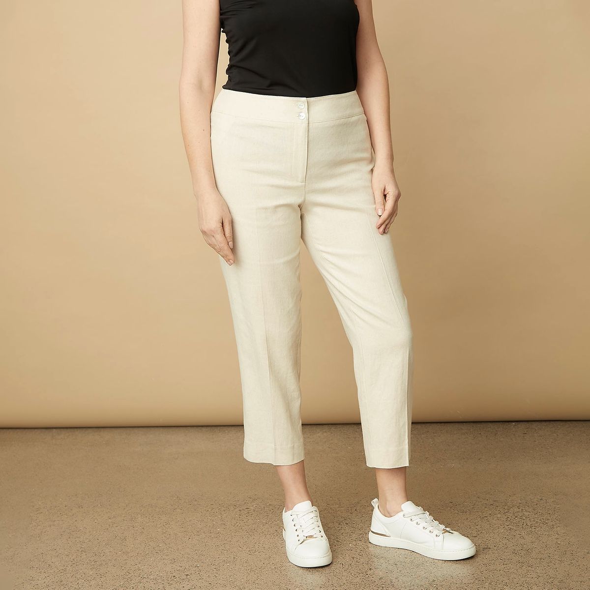 S COCCI - Pantalón Capri Tiro Alto Mujer S Cocci
