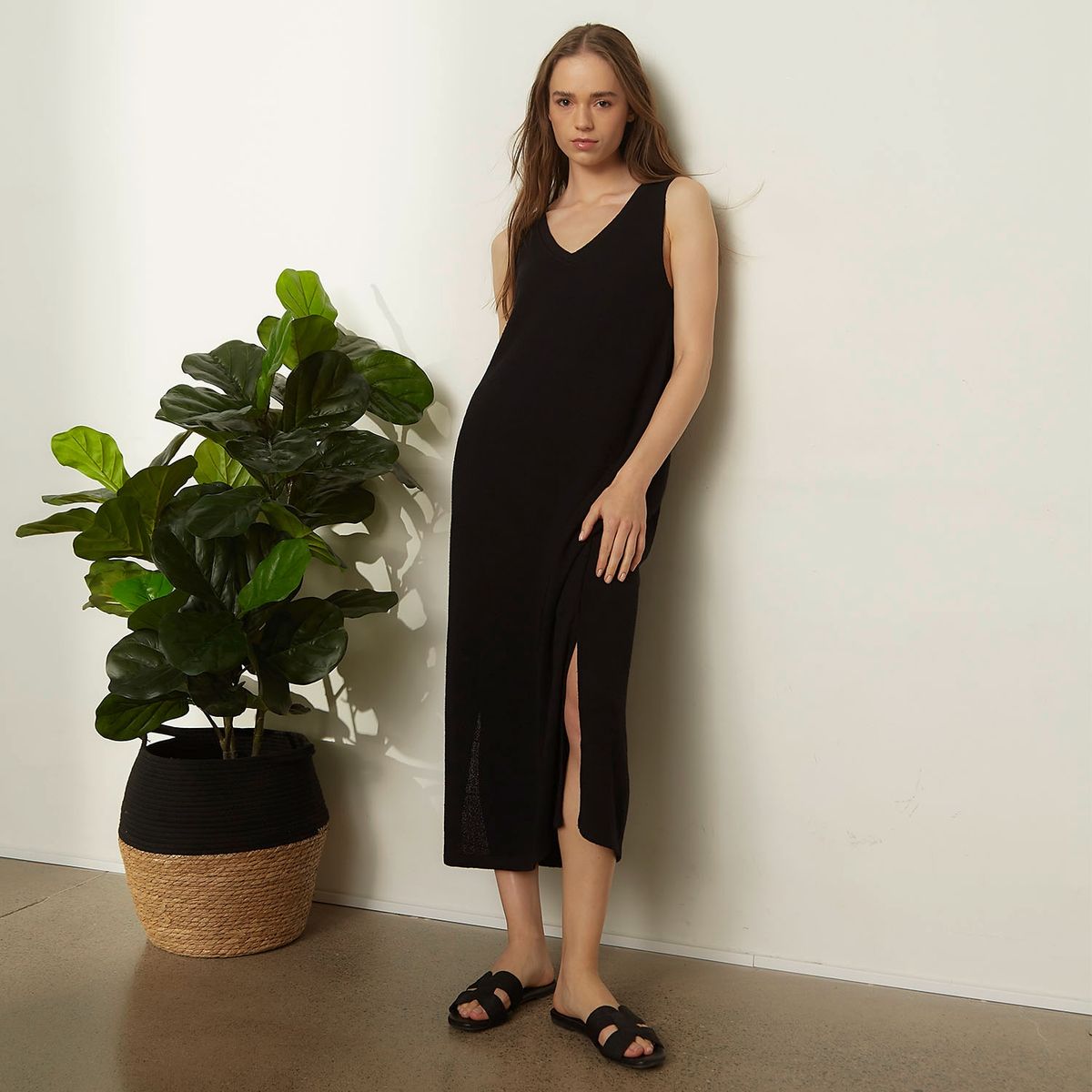 UNIVERSITY CLUB - Vestido Fiesta Largo Mujer University Club