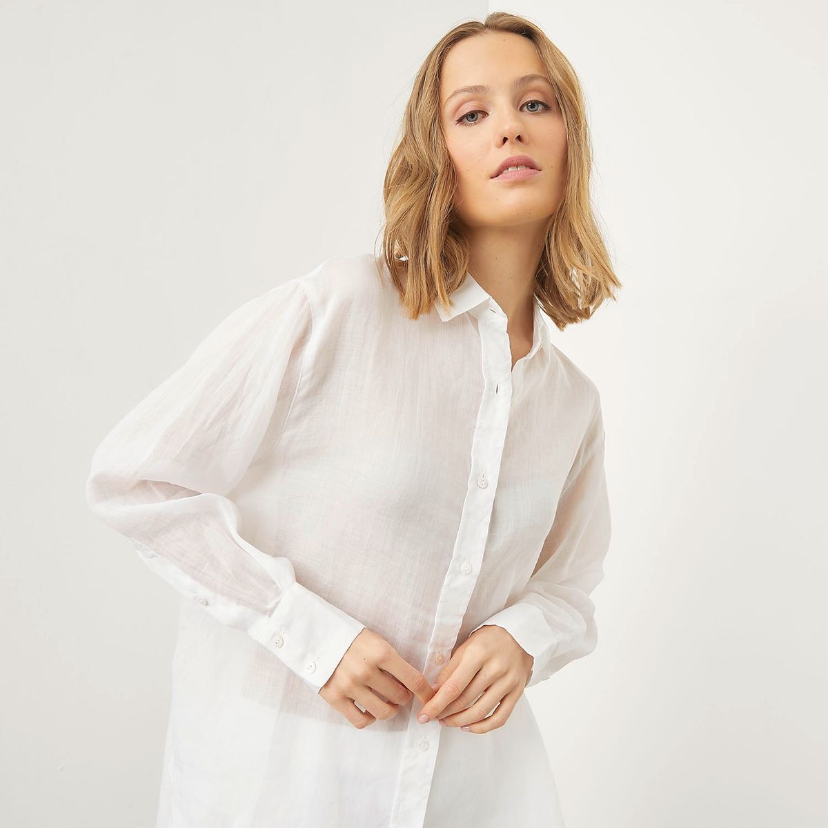 BASEMENT - Blusa Manga Larga Mujer Basement