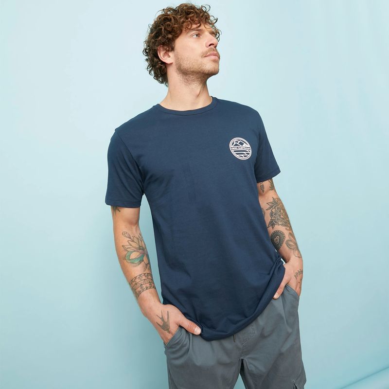 DOO AUSTRALIA - Polera Manga Corta Algodón Hombre Doo Australia