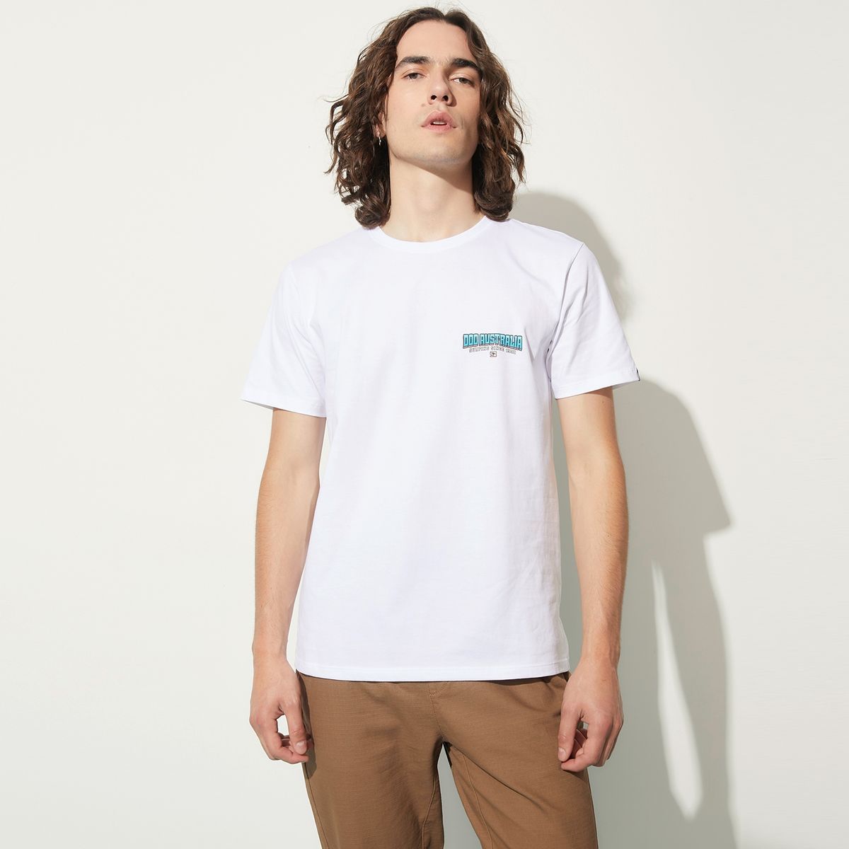 DOO AUSTRALIA - Polera Manga Corta Algodón Hombre Doo Australia