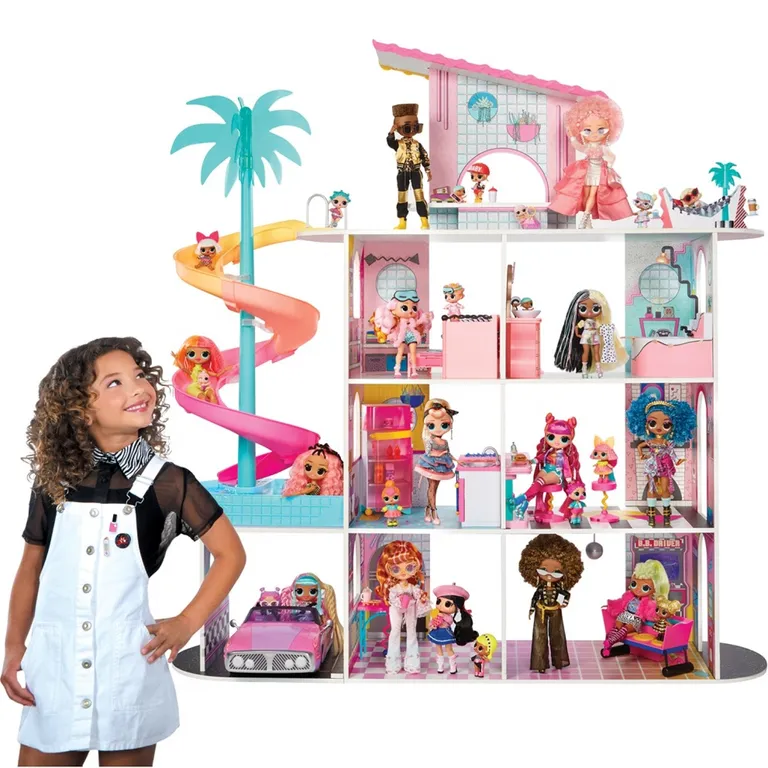 LOL SURPRISE Casa De Muñecas Omg Dollhouse Lol | Falabella Chile