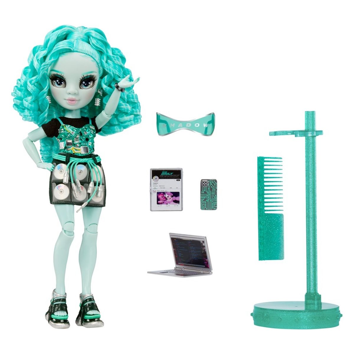 RAINBOW HIGH - Muñeca Shadow Ver de Rainbow High