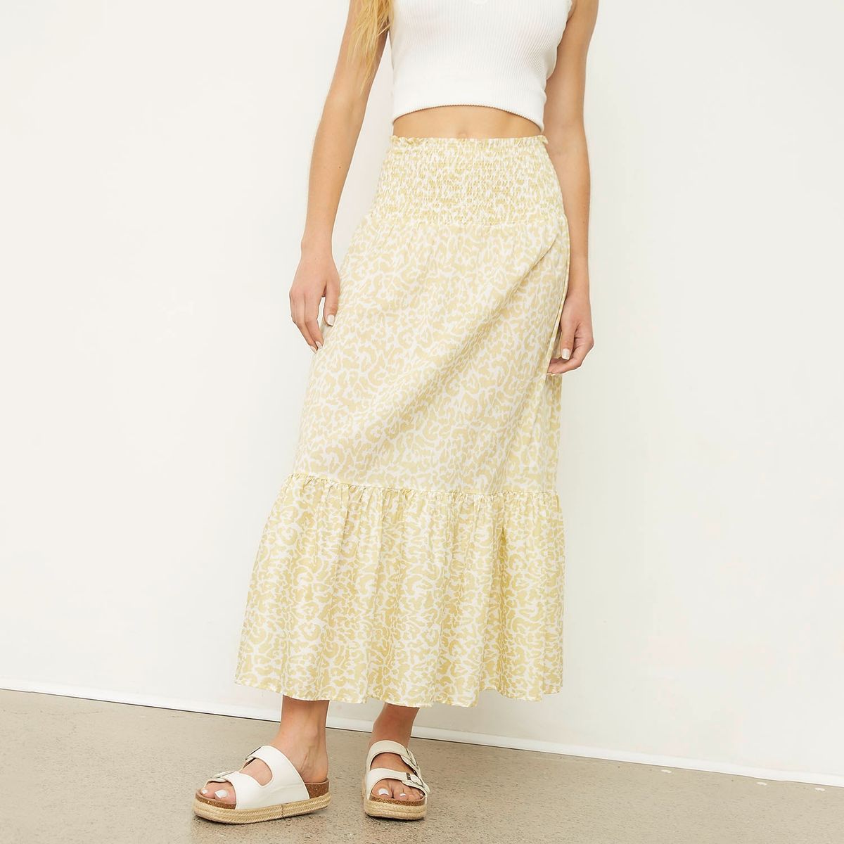 SYBILLA - Falda Larga Algodón Mujer Sybilla