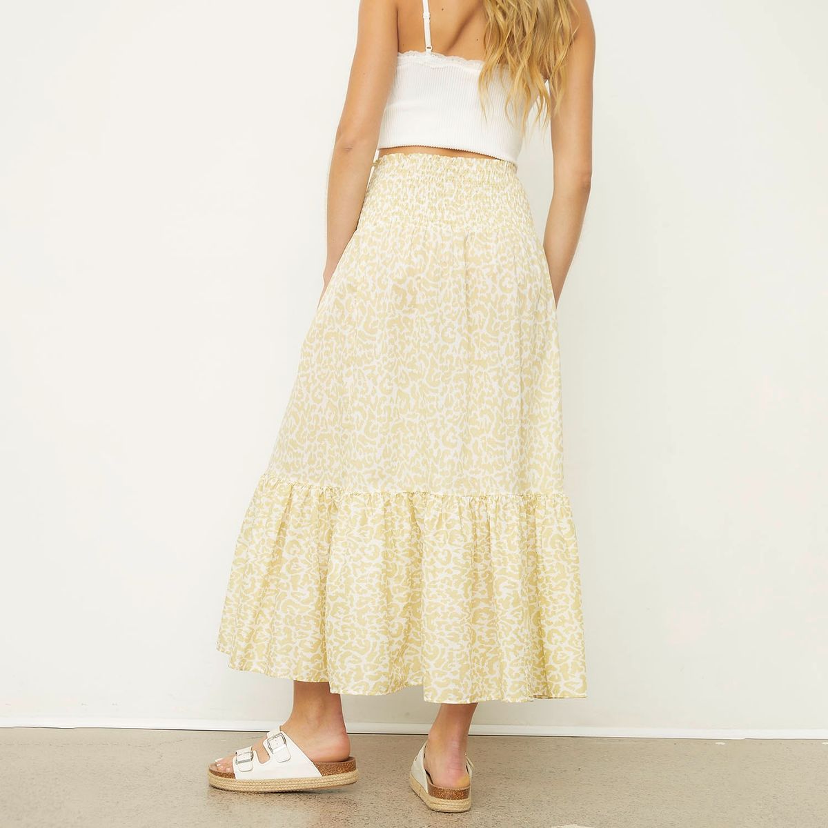 SYBILLA - Falda Larga Algodón Mujer Sybilla