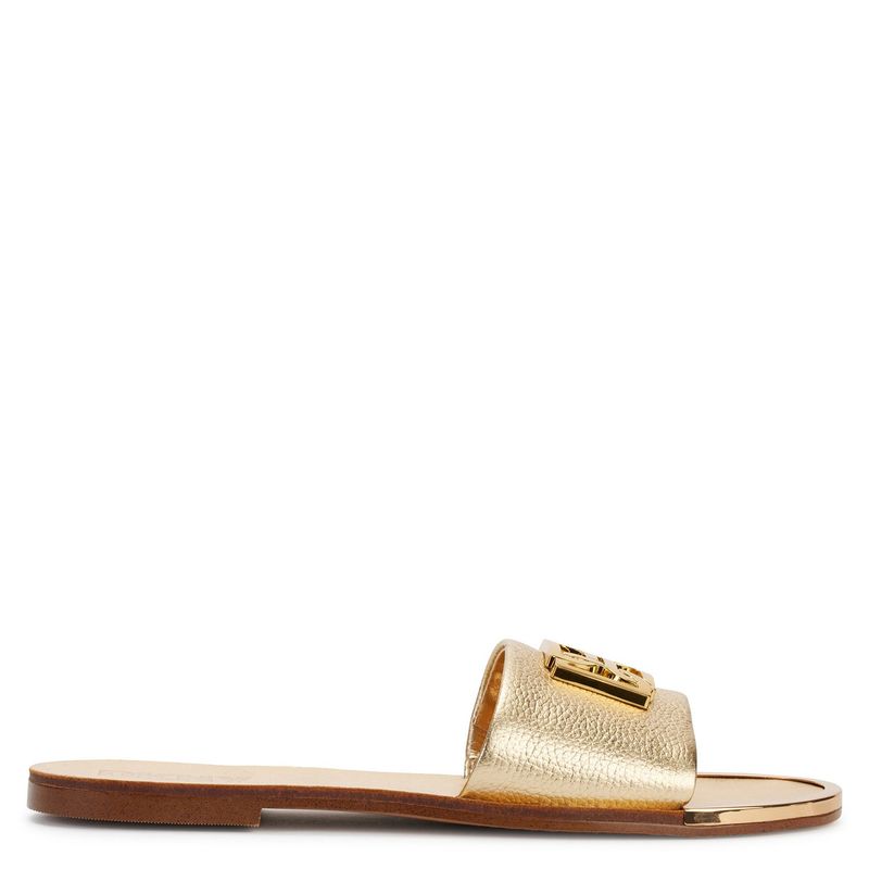 DKNY - Sandalia Mujer Dorado DKNY