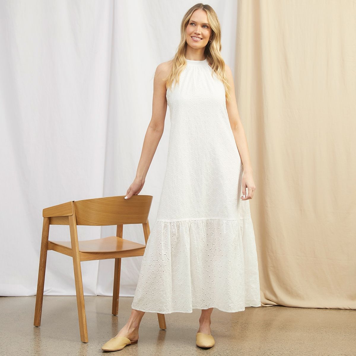 APOLOGY - Vestido Algodón Mujer Cecilia Bolocco para Apology