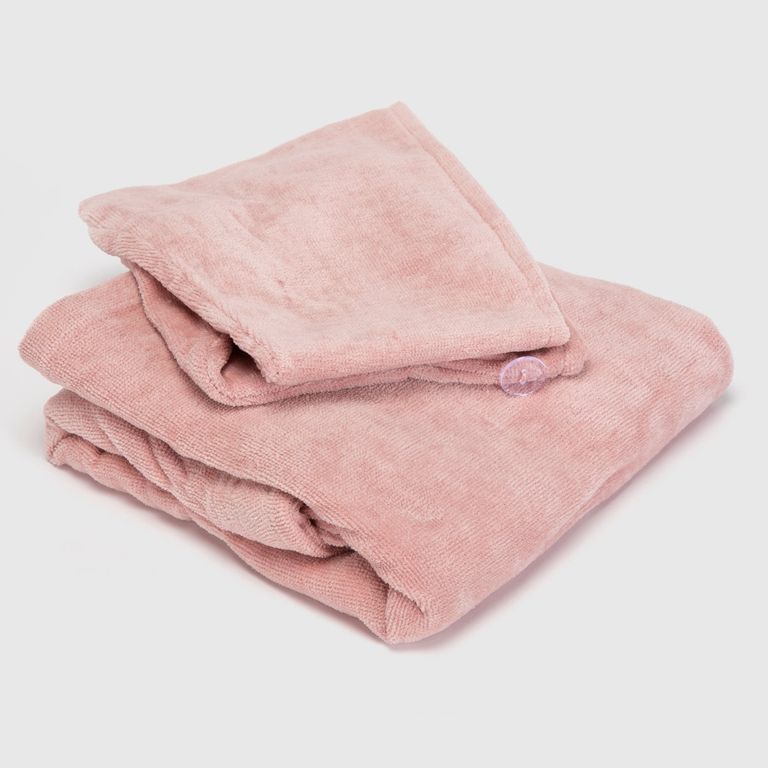 Set de Toalla Cuerpo y Turbante 100% Algodón