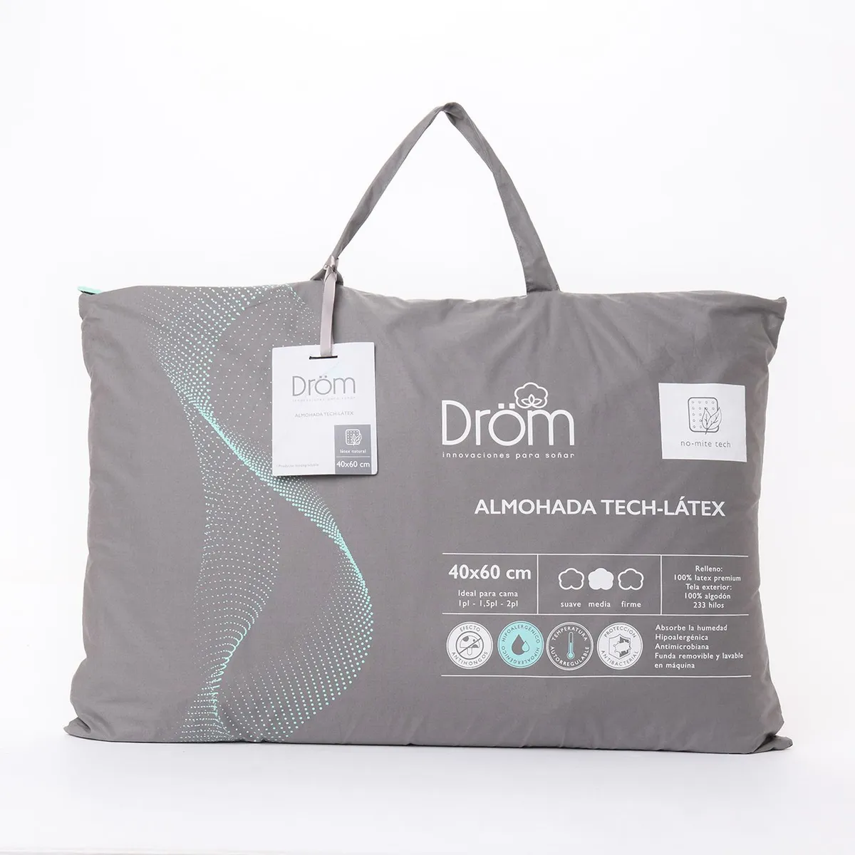 DROM - Almohada Drom Tech-Latex Natural Drom