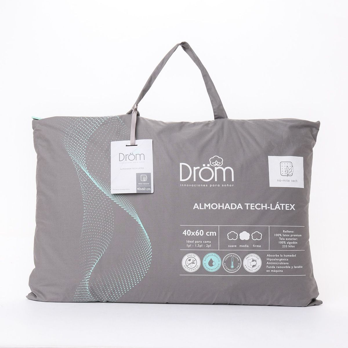 DROM - Almohada Drom Tech-Latex Natural Drom