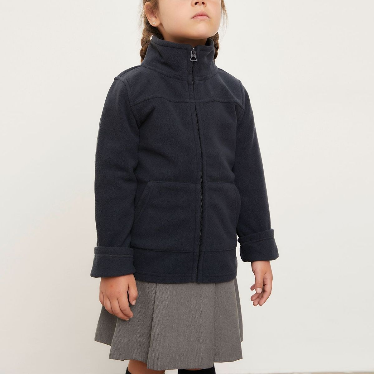 HOLLEY - Polar Con Cierre Escolar Niña