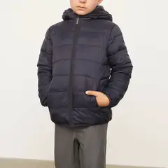 HOLLEY SKOOL - Parka Holley Escolar Casual Niño Nylon Azul Marino