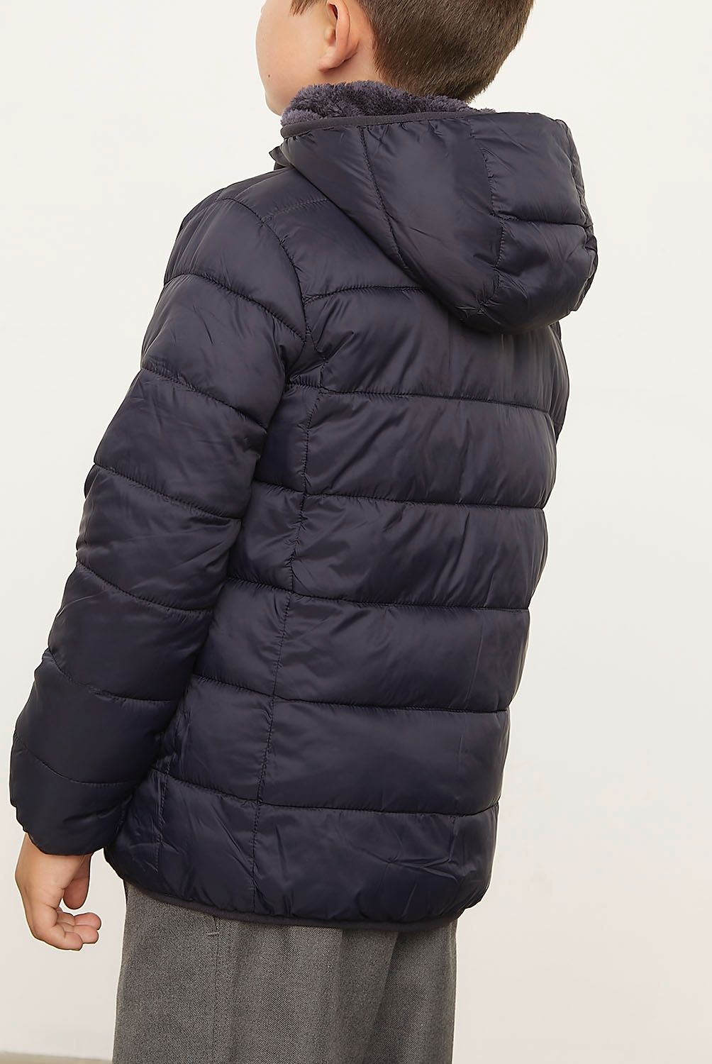 HOLLEY SKOOL - Parka Holley Escolar Casual Niño Nylon Azul Marino