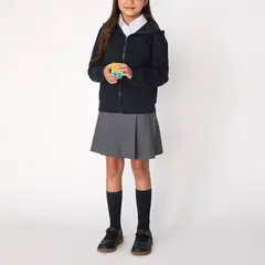 HOLLEY - Polar Escolar Niña Algodón con Cierre