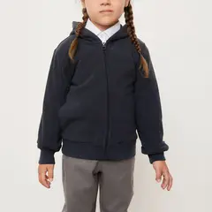 HOLLEY - Polar Con Cierre y Gorro Escolar Niña