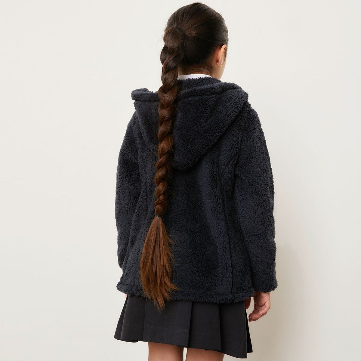 HOLLEY - Polar Con Gorro Escolar Niña