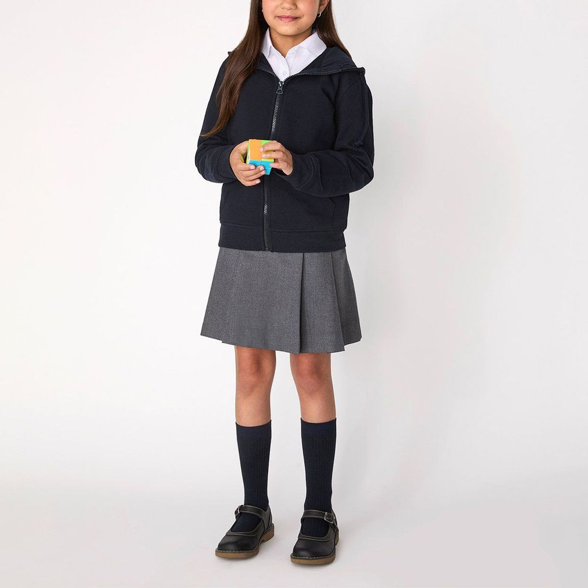 HOLLEY - Polar Con Cierre Escolar Niña