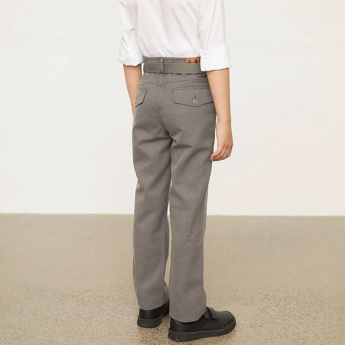 DISNEY - Pantalón Escolar Niño con Cinturón Diseño Disney