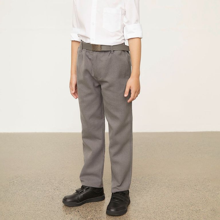 Pantalón Escolar Niño con Cinturón Diseño