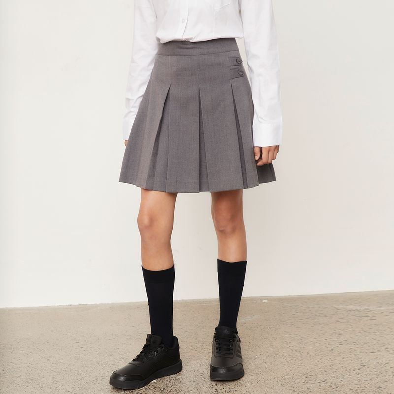DOO AUSTRALIA - Falda Escolar Gris Plisada Doo Australia Niña