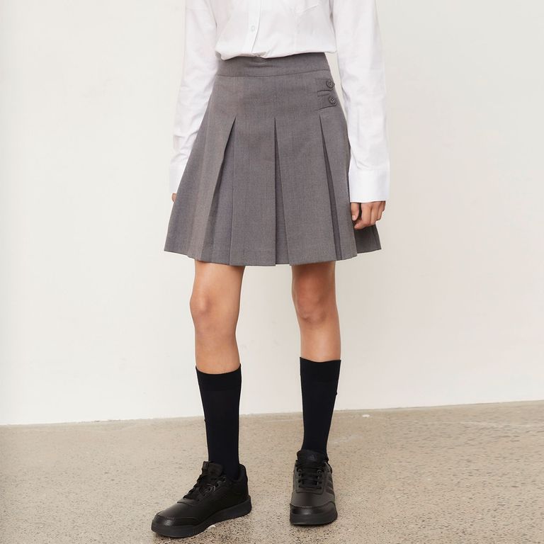 Falda Escolar Gris Niña