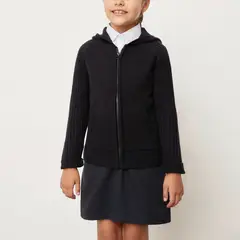 HOLLEY SKOOL - Chaleco Escolar Holley Niña Con Gorro