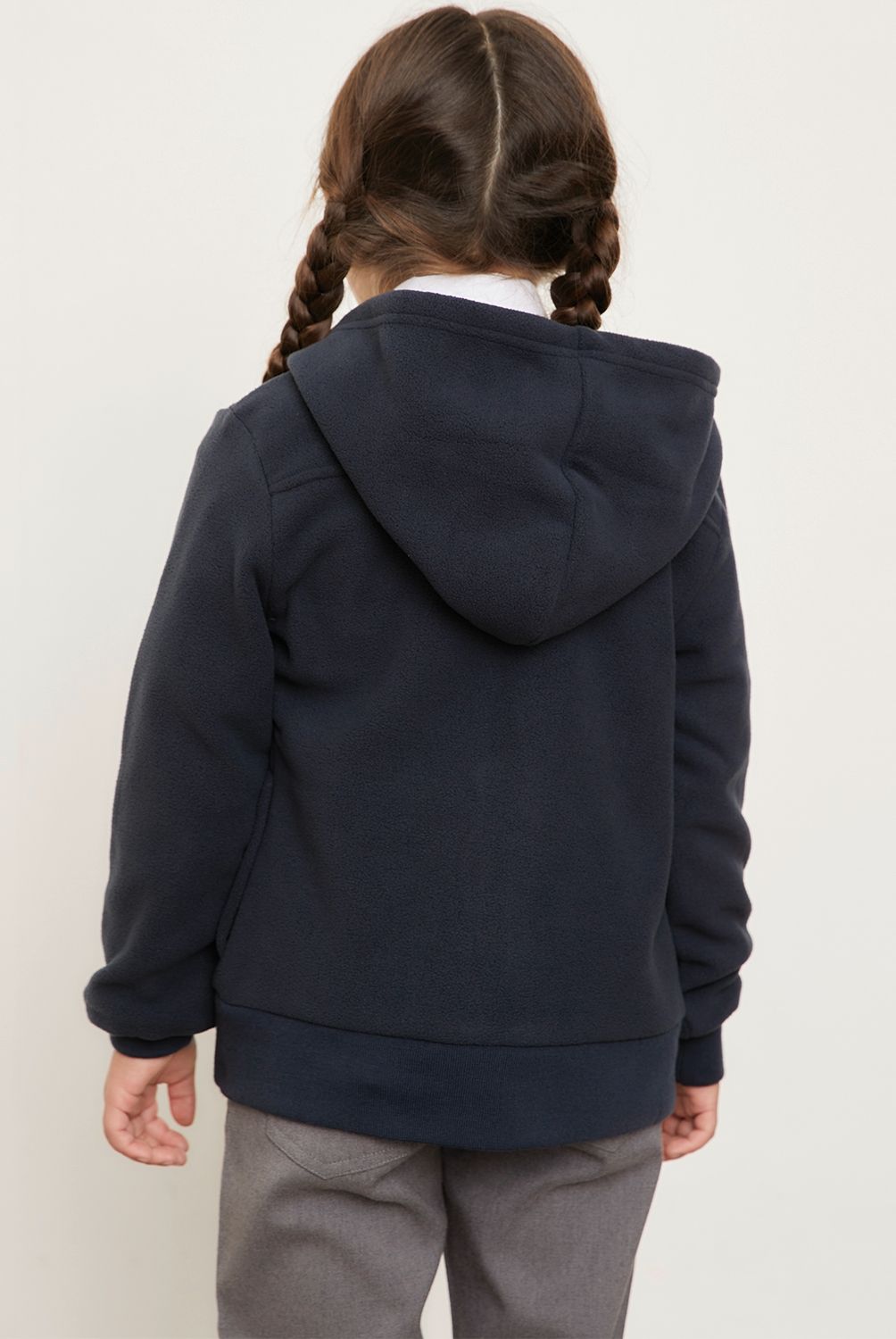HOLLEY SKOOL - Polar Niña Holley con Cierre y Capucha