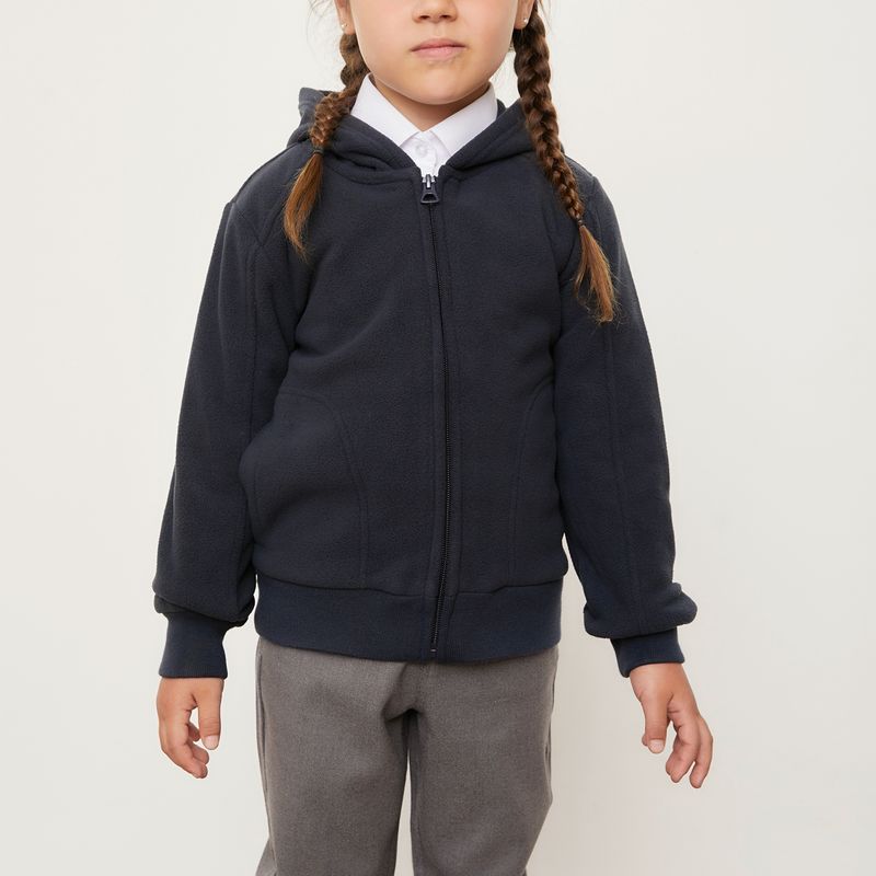 HOLLEY SKOOL - Polar Niña Holley con Cierre y Capucha
