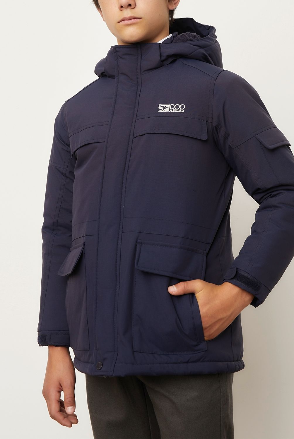 DOO AUSTRALIA - Parka Escolar Casual Doo Australia Niño Resistente Al Agua