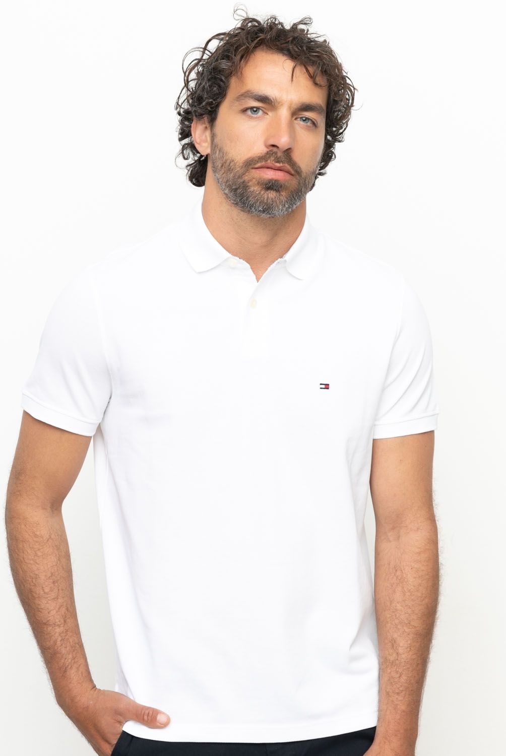 TOMMY HILFIGER - Polera Manga Corta Hombre Tommy Hilfiger