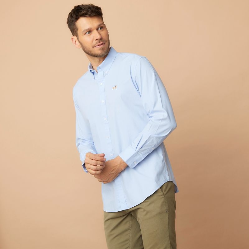 LA MARTINA - Camisa Manga Larga Casual Hombre La Martina