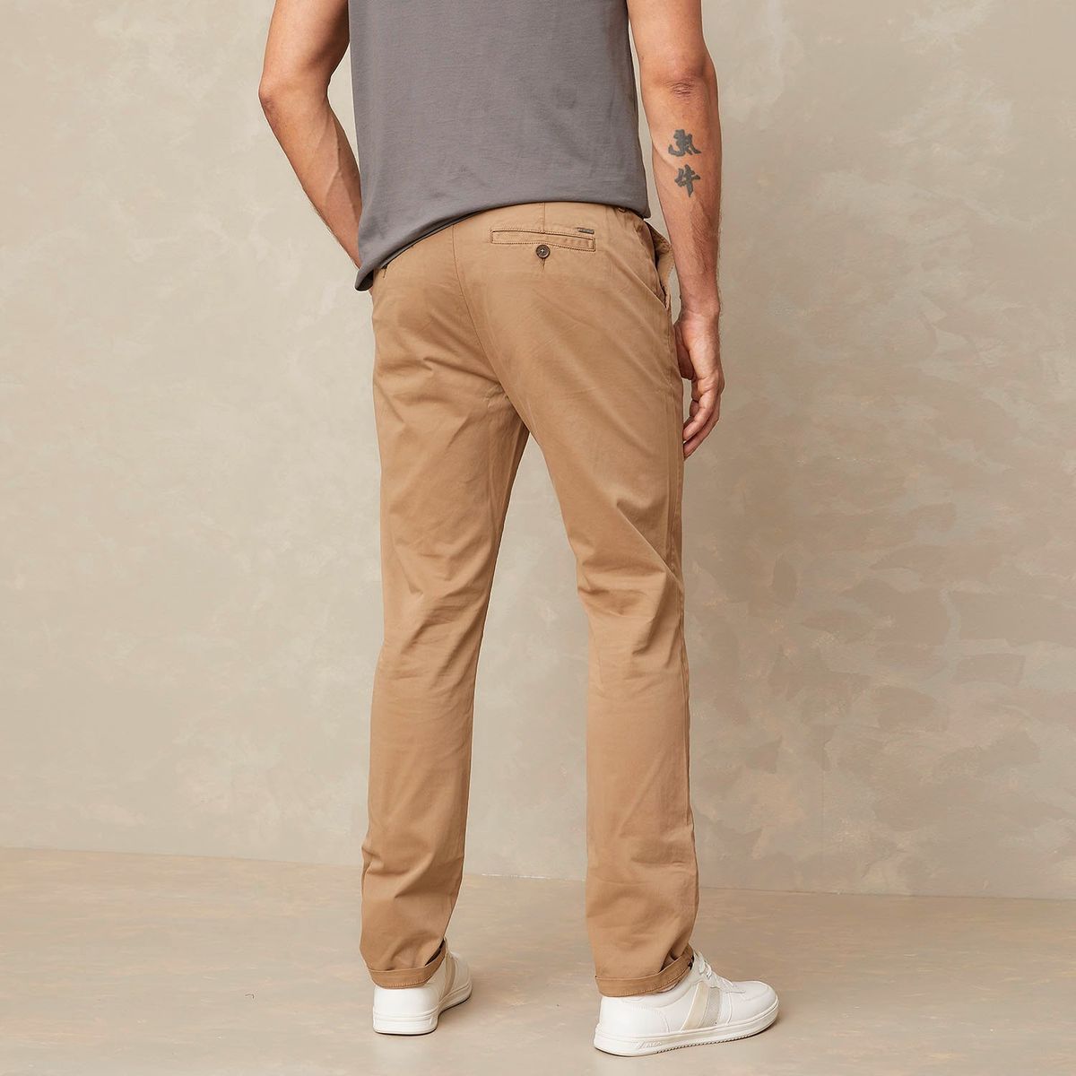 WOLF&HANK - Pantalón Chino Slim Fit Hombre Wolf&Hank Algodón