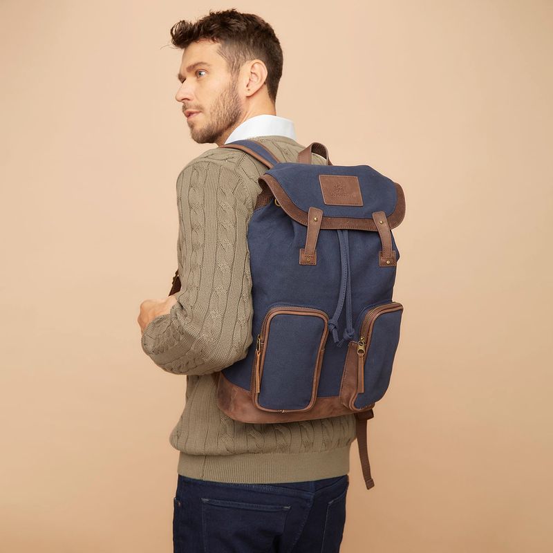 LA MARTINA - Mochila Canva St Hombre La Martina