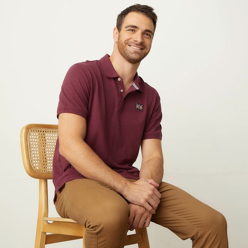 UNIVERSITY CLUB - Polera Manga Corta Algodón Hombre University Club
