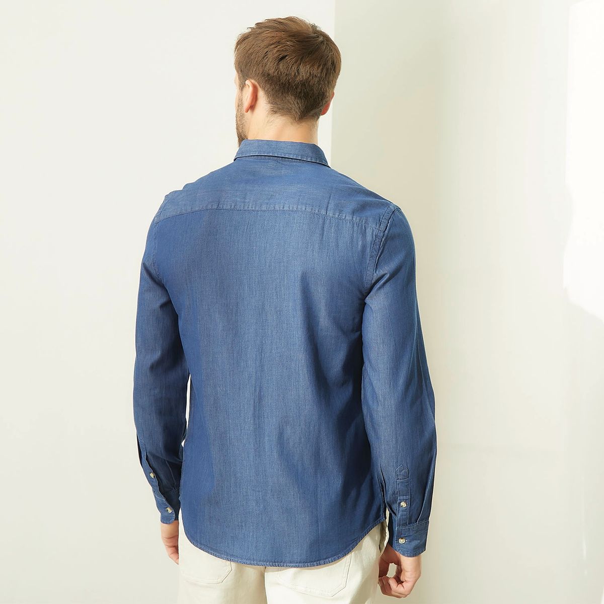 BASEMENT - Camisa Casual Hombre Basement